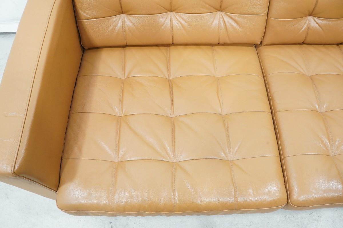 IKEA LANDSKRONA 2-seters sofa - gyllenbrun