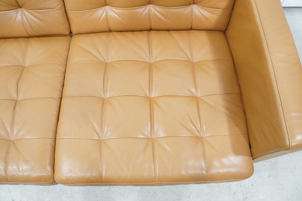 IKEA LANDSKRONA 2-seters sofa - gyllenbrun