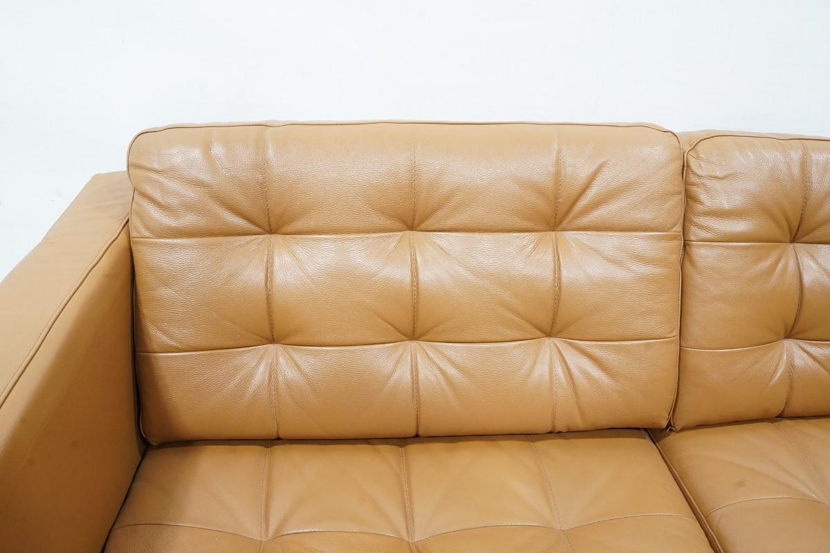 IKEA LANDSKRONA 2-seters sofa - gyllenbrun