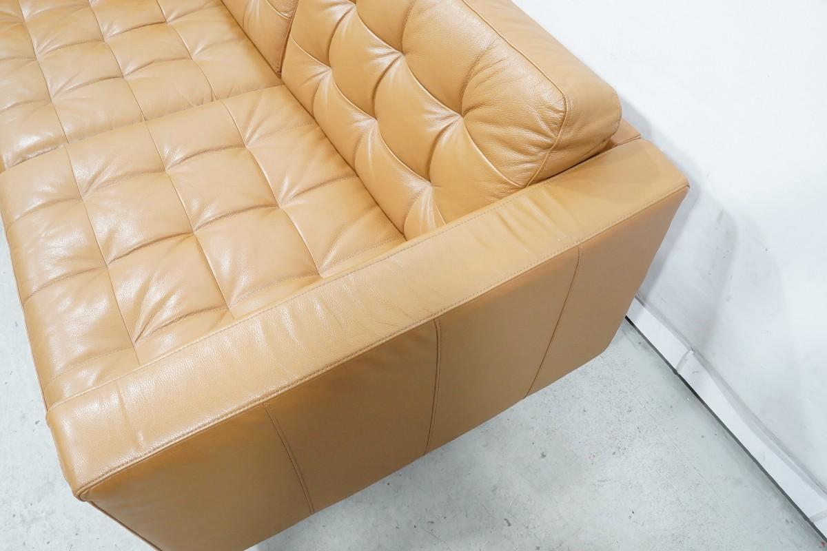 IKEA LANDSKRONA 2-seters sofa - gyllenbrun