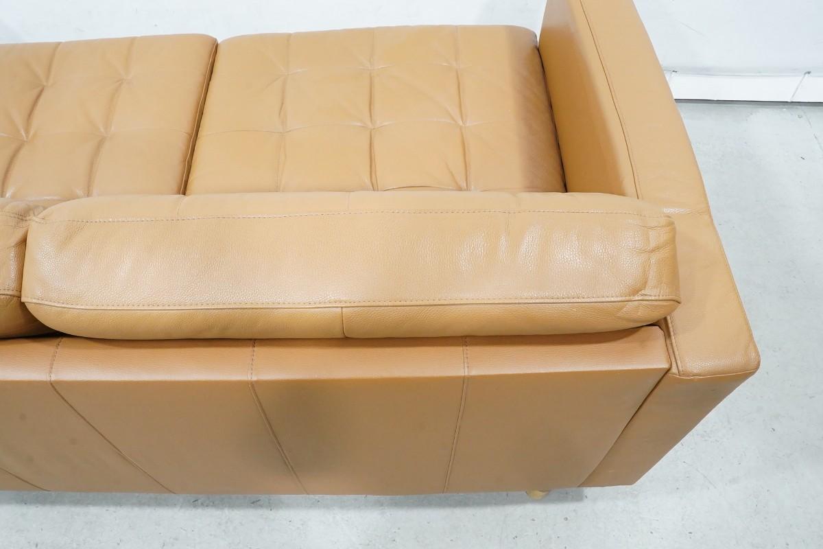 IKEA LANDSKRONA 2-seters sofa - gyllenbrun