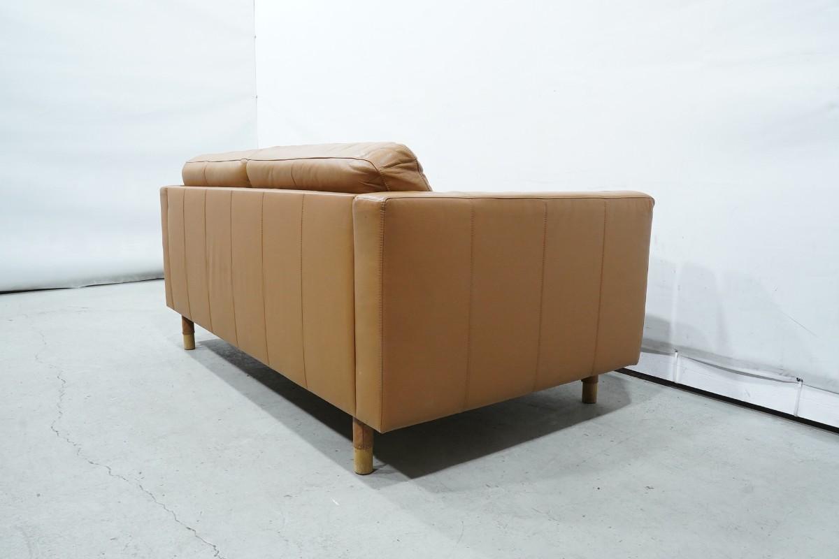 IKEA LANDSKRONA 2-seters sofa - gyllenbrun