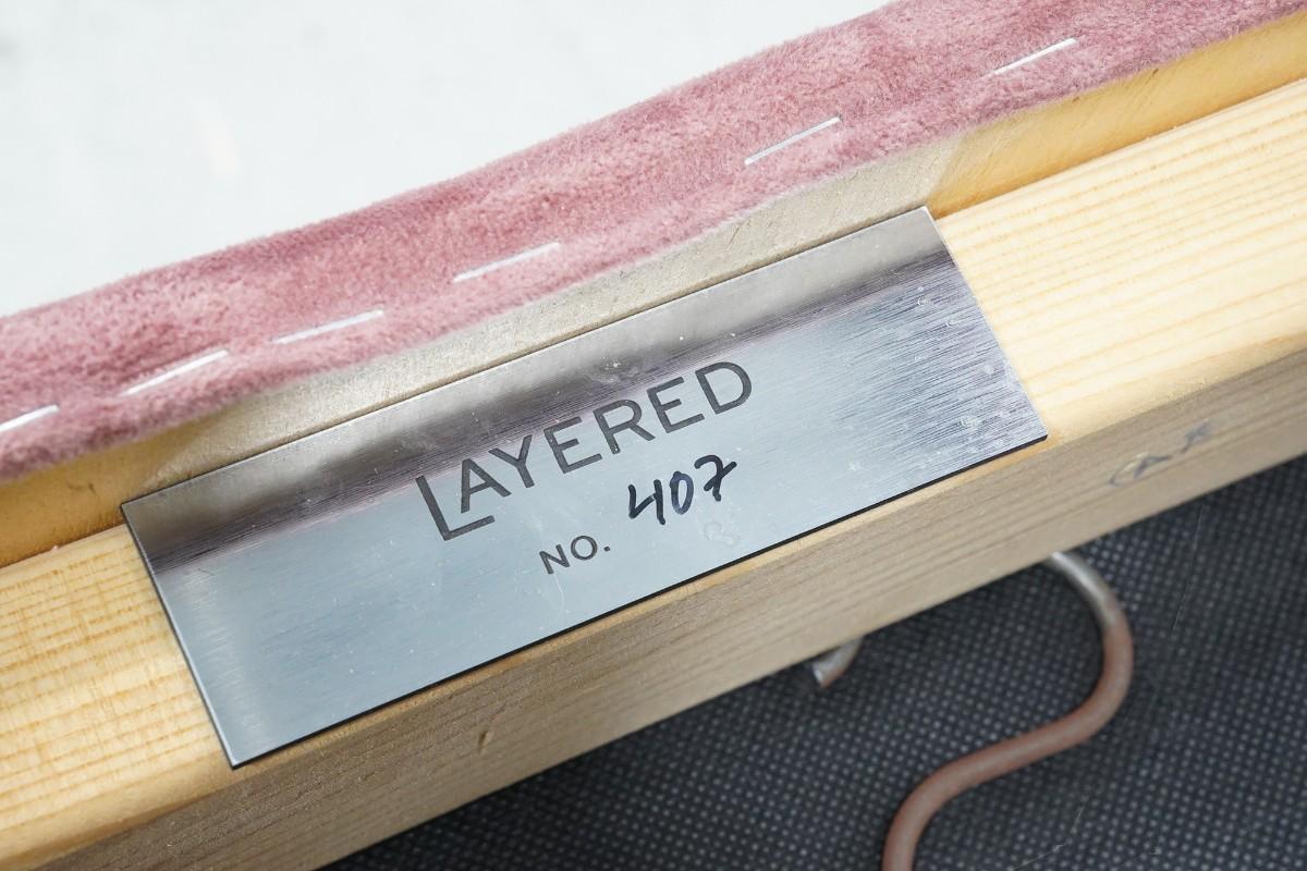 3 Layered 60’s Chair lenestoler med 3 Layered Footstool
