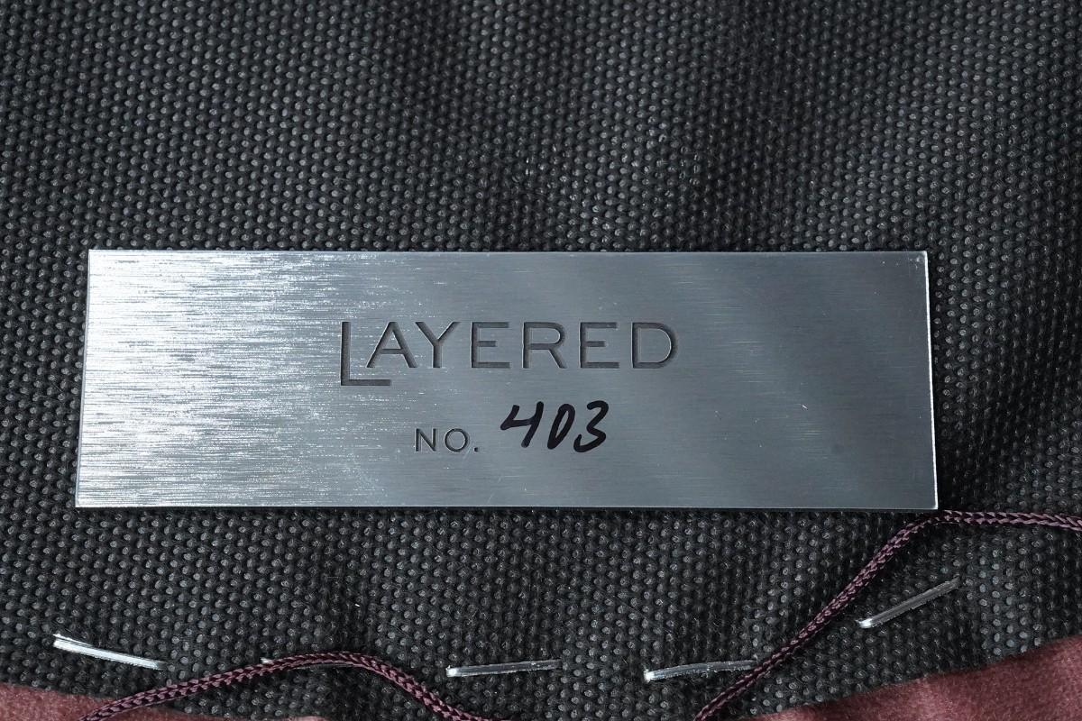 3 Layered 60’s Chair lenestoler med 3 Layered Footstool