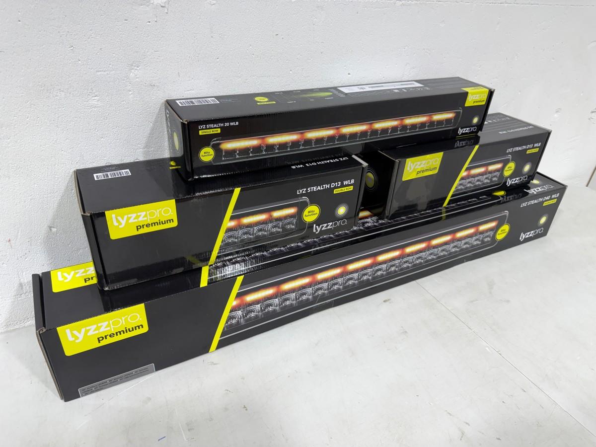 Lyzzpro Premium Stealth WLB LED-ekstralys