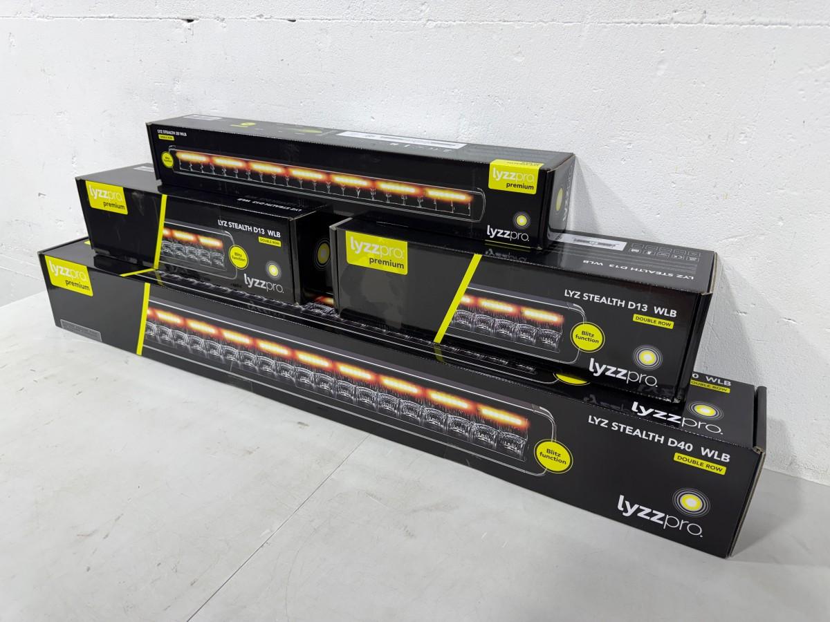 Lyzzpro Premium Stealth WLB LED-ekstralys