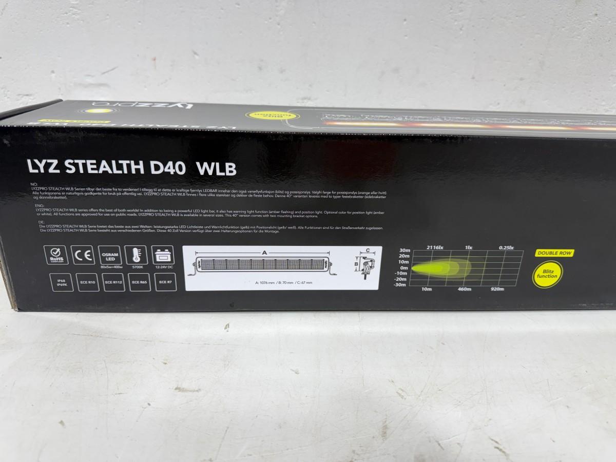 Lyzzpro Premium Stealth WLB LED-ekstralys