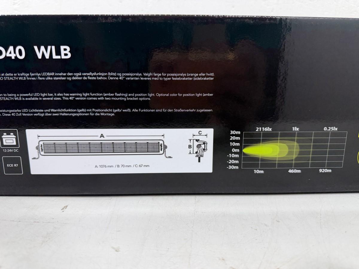 Lyzzpro Premium Stealth WLB LED-ekstralys