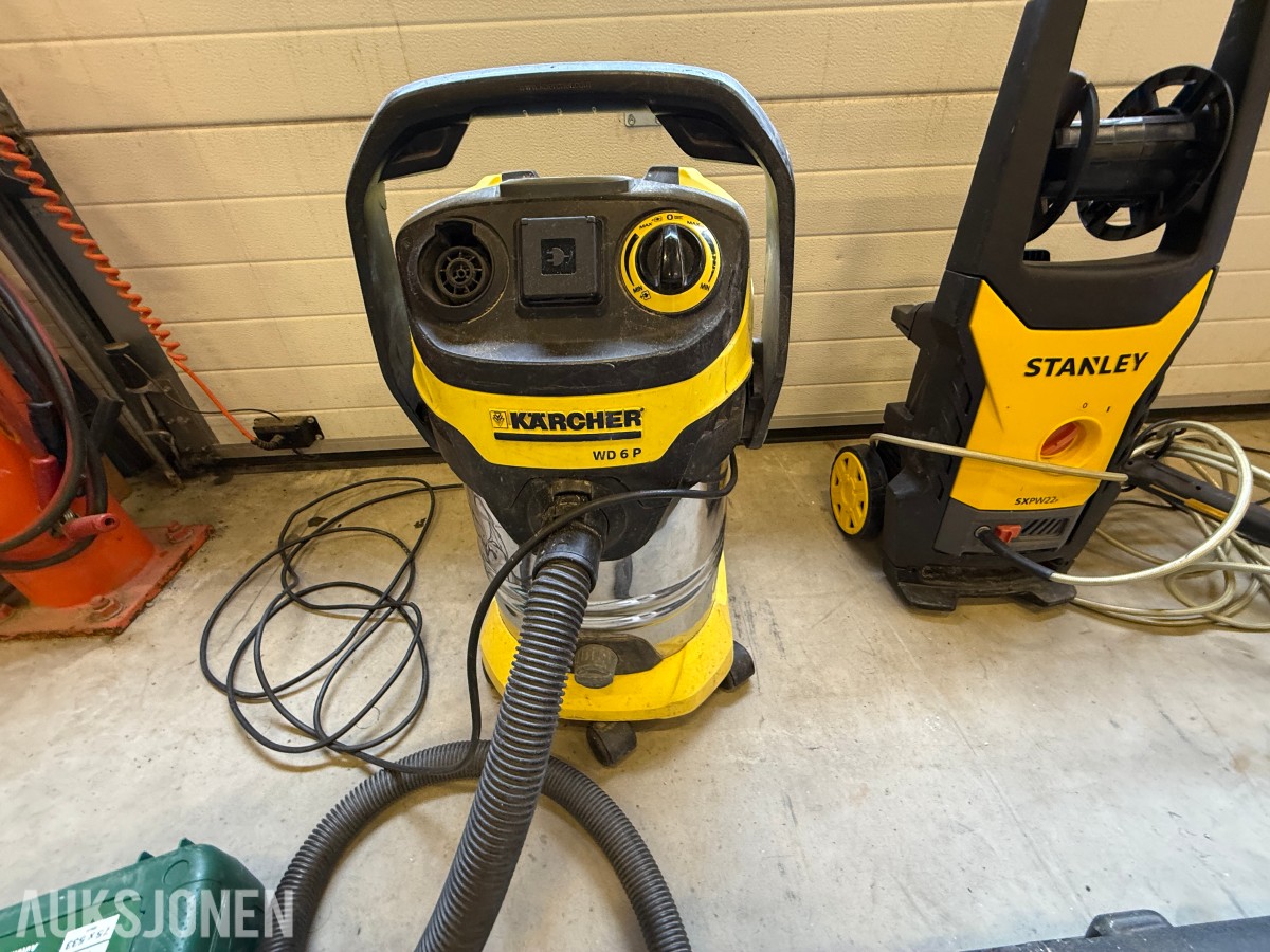 Parti med elektrisk verktøy og maskiner – Makita, Bosch, Stanley m.m.