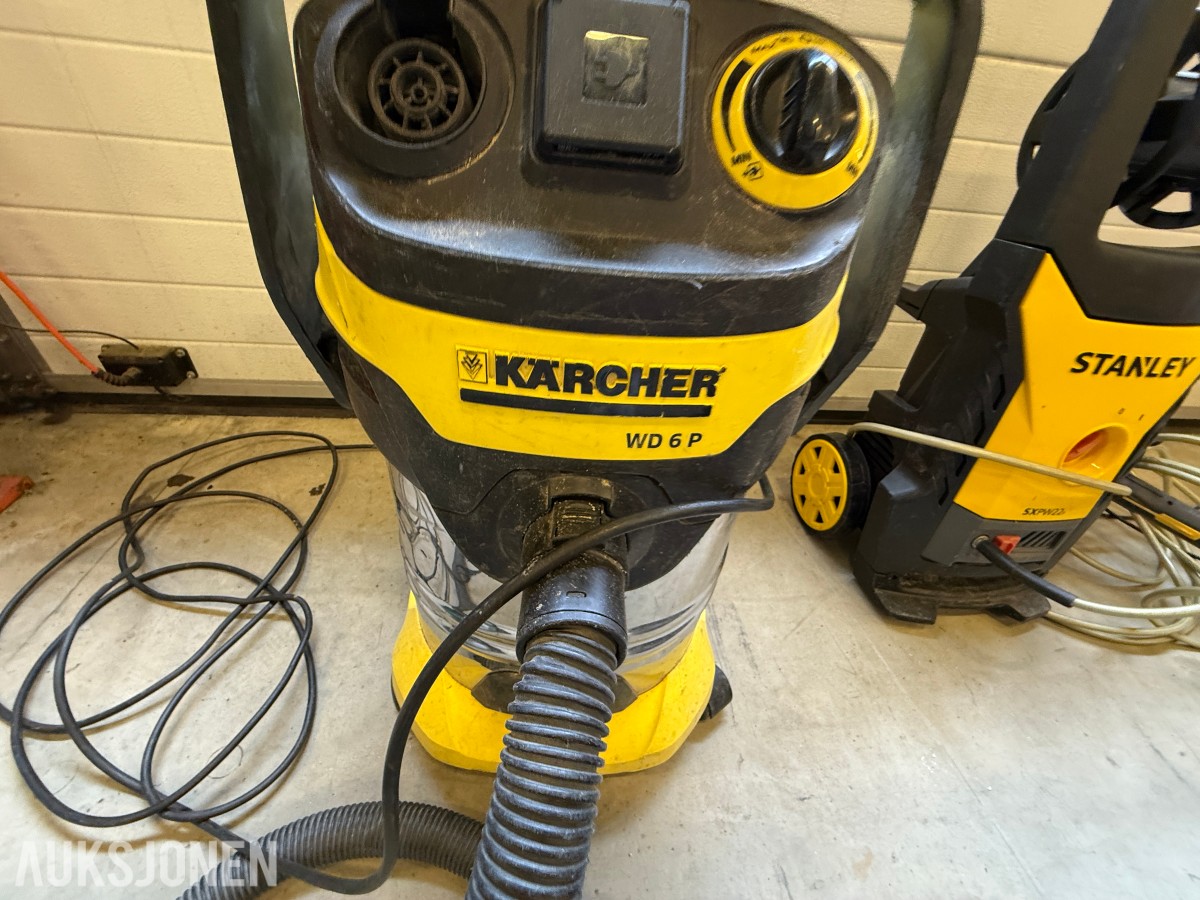 Parti med elektrisk verktøy og maskiner – Makita, Bosch, Stanley m.m.