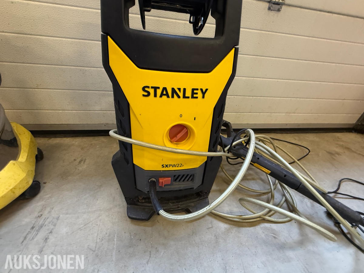 Parti med elektrisk verktøy og maskiner – Makita, Bosch, Stanley m.m.