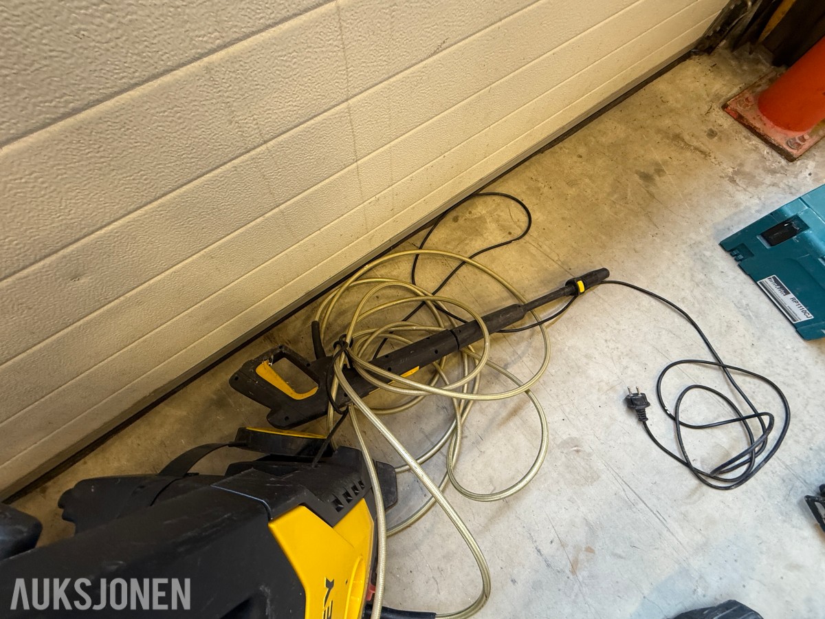 Parti med elektrisk verktøy og maskiner – Makita, Bosch, Stanley m.m.