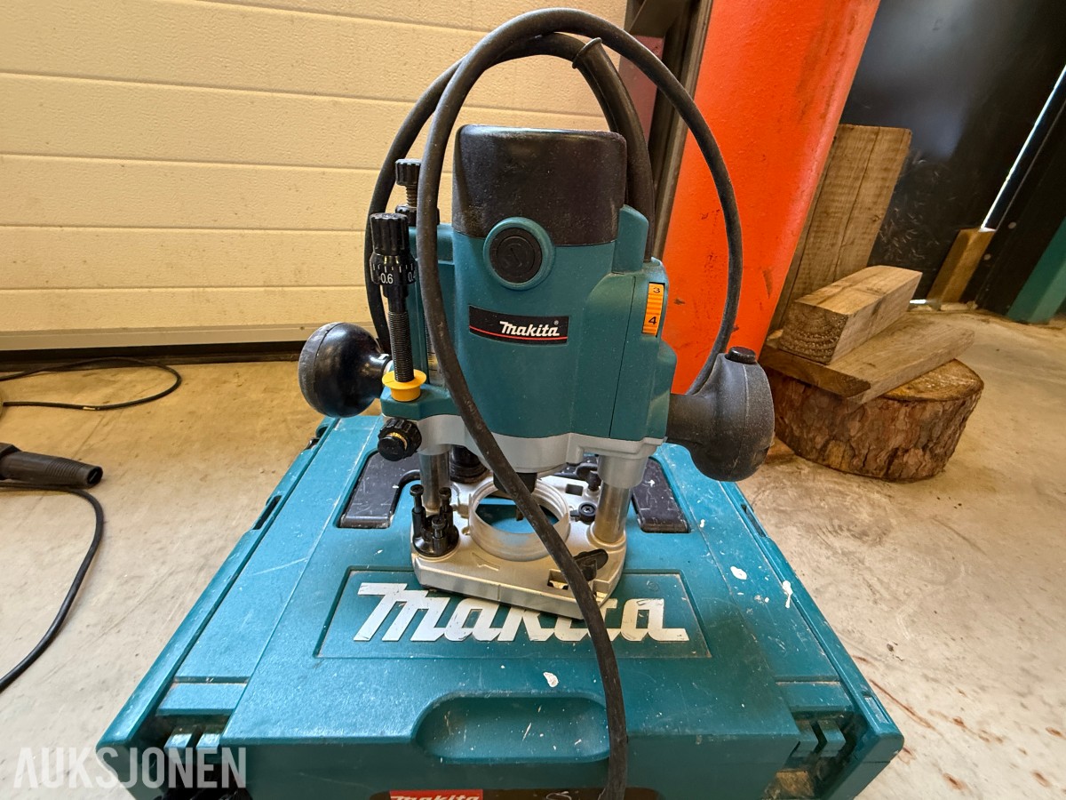 Parti med elektrisk verktøy og maskiner – Makita, Bosch, Stanley m.m.