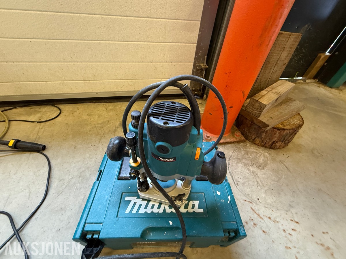 Parti med elektrisk verktøy og maskiner – Makita, Bosch, Stanley m.m.