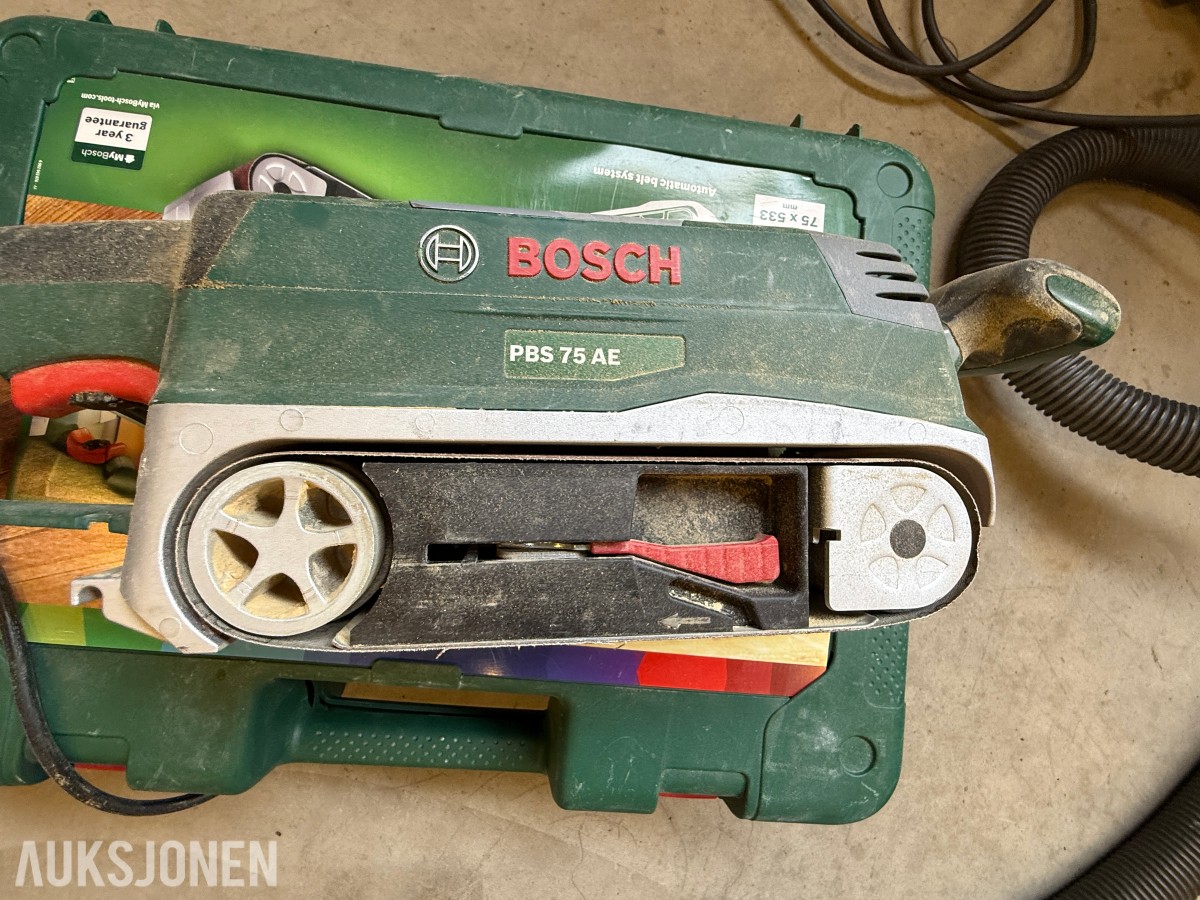 Parti med elektrisk verktøy og maskiner – Makita, Bosch, Stanley m.m.