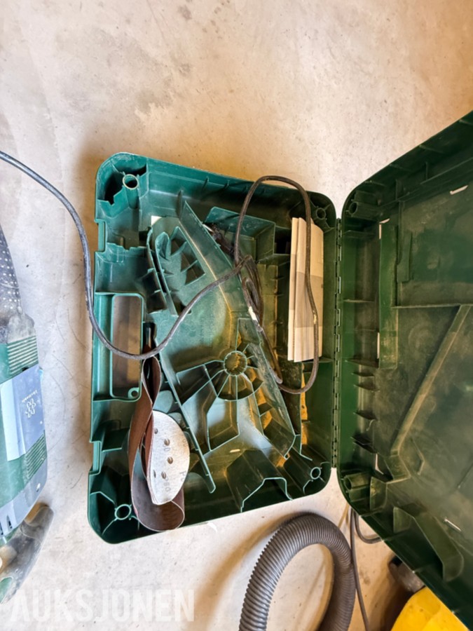 Parti med elektrisk verktøy og maskiner – Makita, Bosch, Stanley m.m.