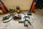 Parti med elektrisk verktøy og maskiner – Makita, Bosch, Stanley m.m.
