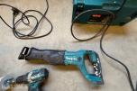 Parti med elektrisk verktøy og maskiner – Makita, Bosch, Stanley m.m.