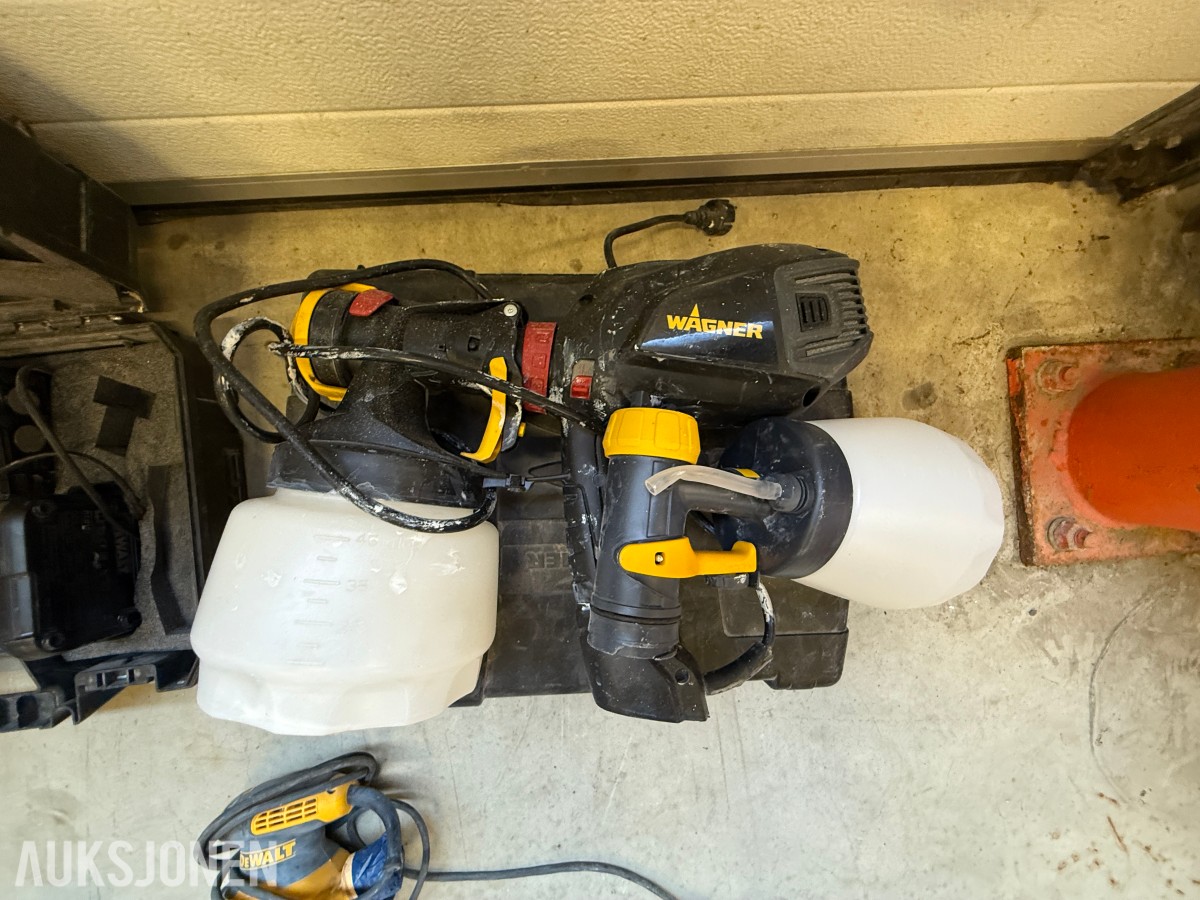 Parti med elektrisk verktøy og maskiner – Makita, Bosch, Stanley m.m.