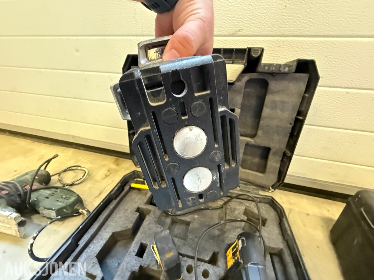 Parti med elektrisk verktøy og maskiner – Makita, Bosch, Stanley m.m.