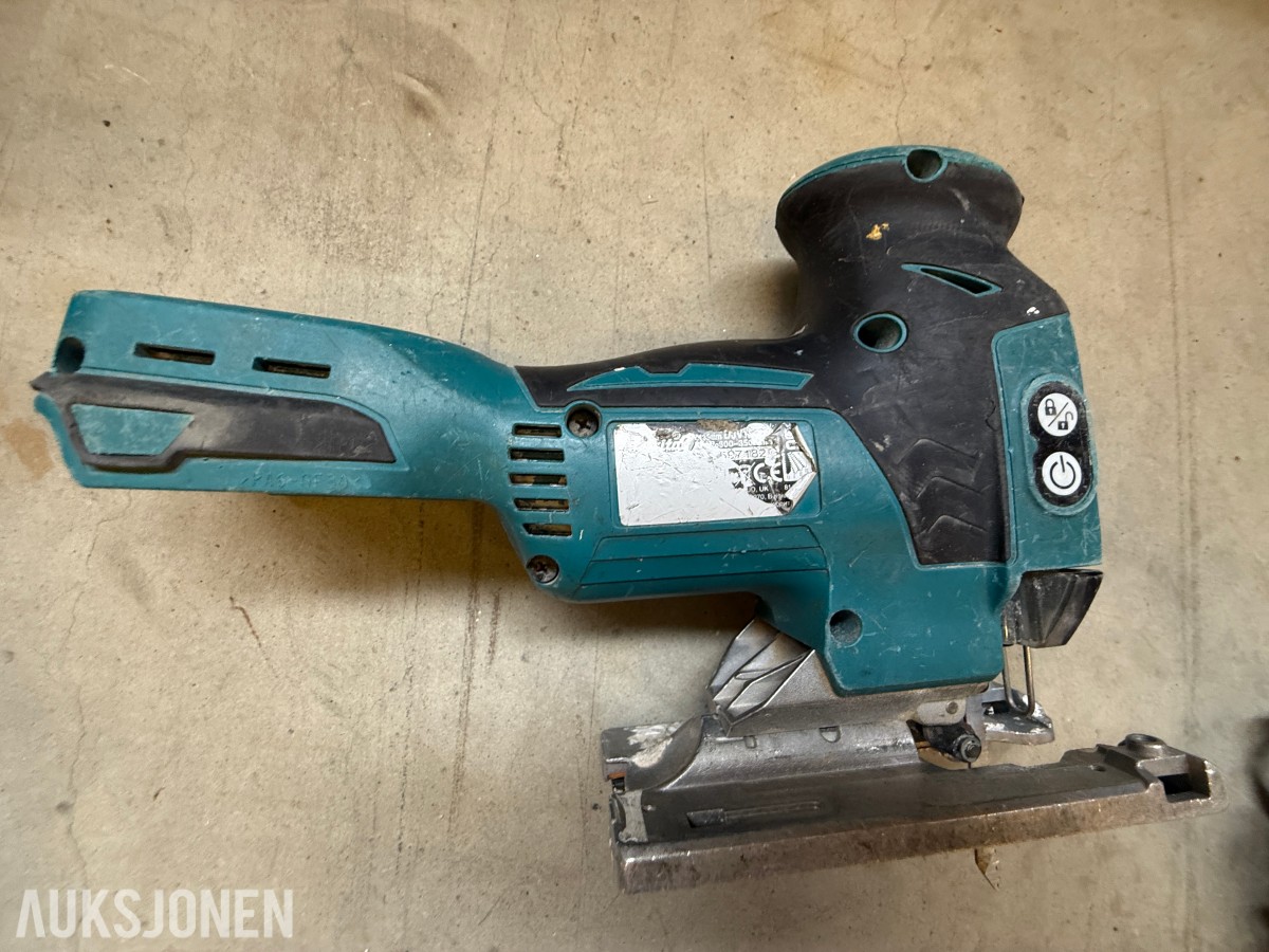 Parti med elektrisk verktøy og maskiner – Makita, Bosch, Stanley m.m.