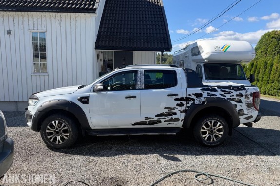 2018 Ford Ranger Wildtrak 3,2 TDCi 200hk 4x4 4d automat ACC HENGERFESTE S+V DEKK EU OK 04.2028