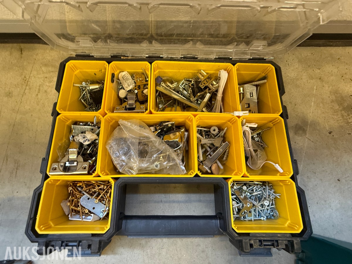 Parti med DeWalt, Makita og diverse elektroverktøy