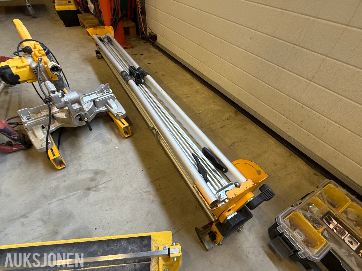 Parti med DeWalt, Makita og diverse elektroverktøy