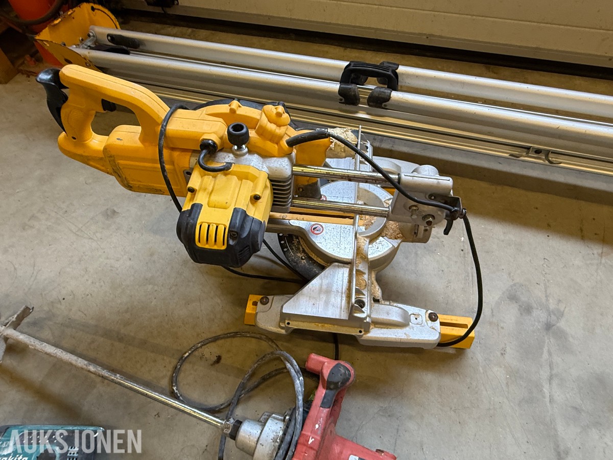 Parti med DeWalt, Makita og diverse elektroverktøy