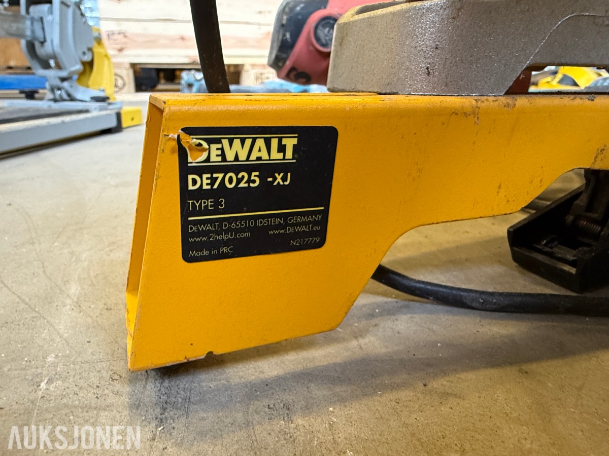 Parti med DeWalt, Makita og diverse elektroverktøy