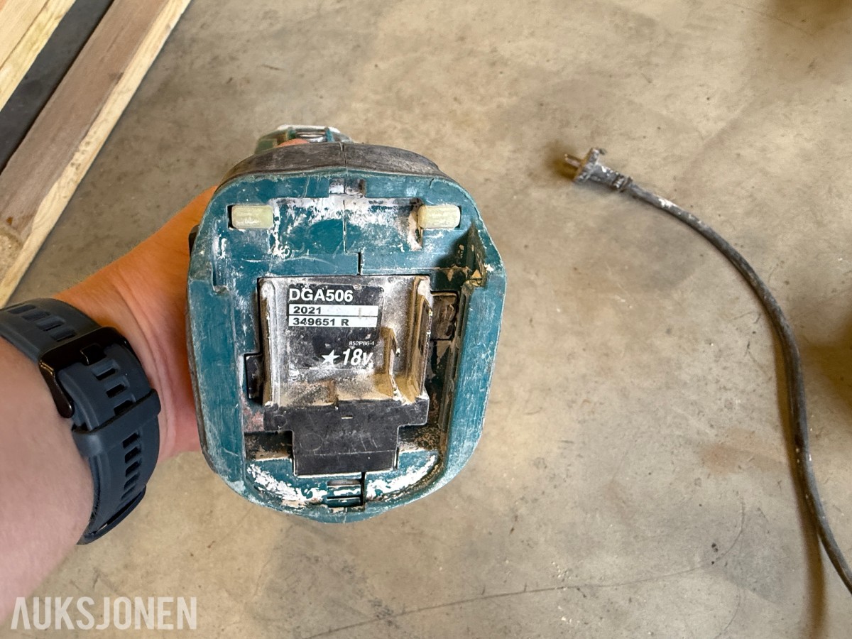 Parti med DeWalt, Makita og diverse elektroverktøy