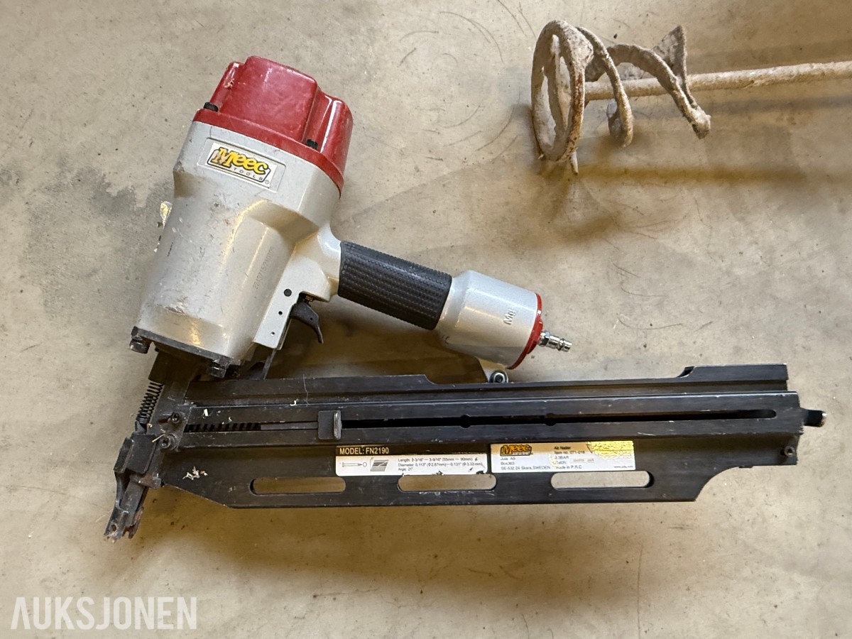 Parti med DeWalt, Makita og diverse elektroverktøy
