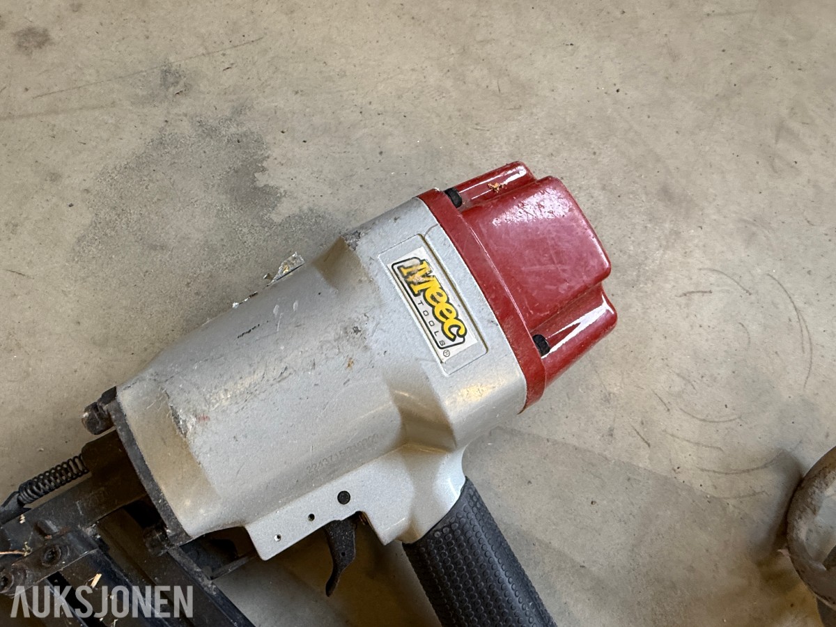 Parti med DeWalt, Makita og diverse elektroverktøy