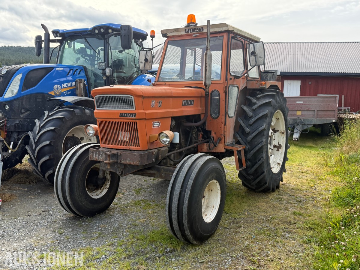 1978 Fiat 900/850 traktor - 3885 timer