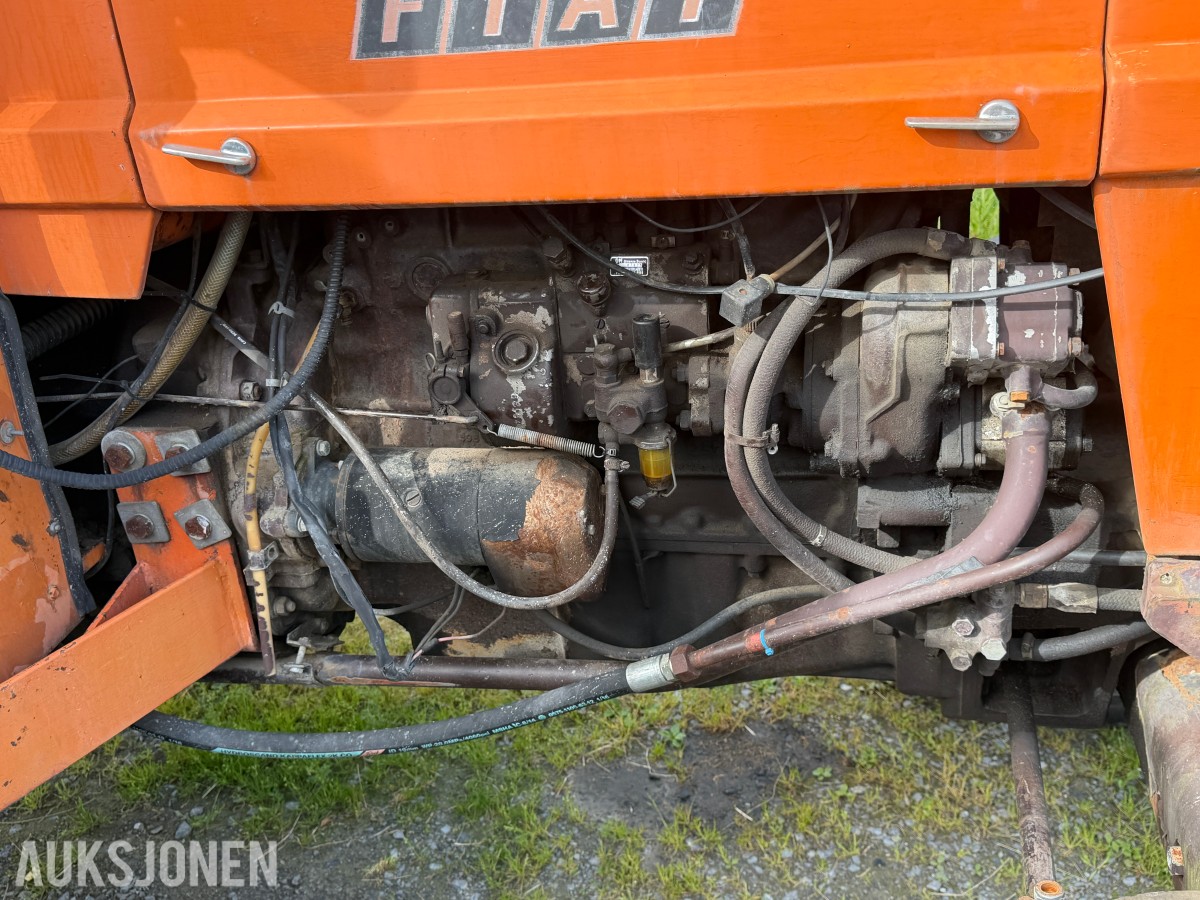 1978 Fiat 900/850 traktor - 3885 timer