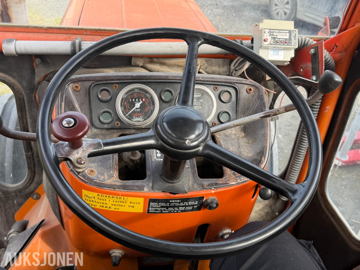 1978 Fiat 900/850 traktor - 3885 timer