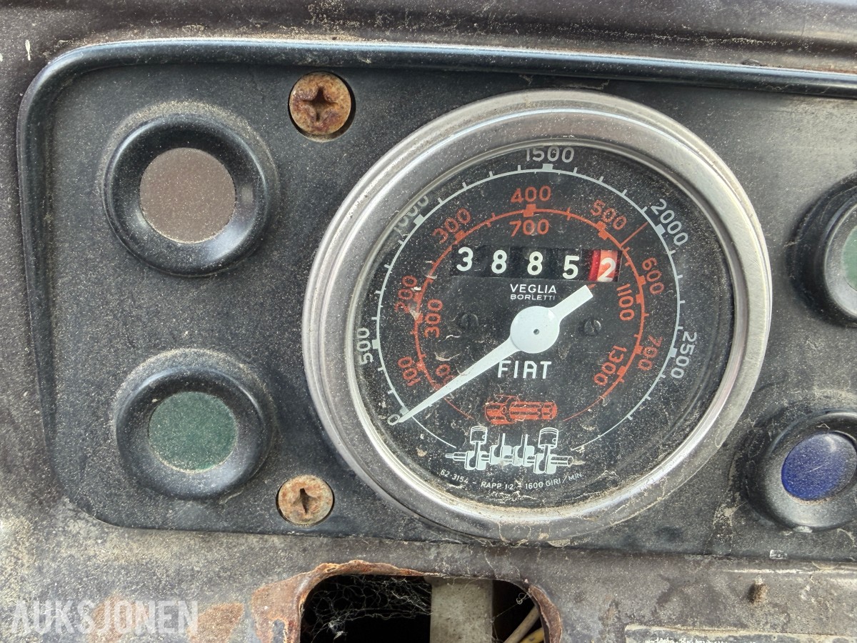 1978 Fiat 900/850 traktor - 3885 timer
