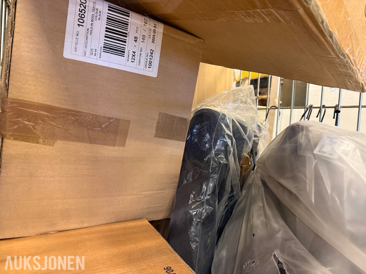 Dresser og dvs tekstiler-Mye forskjellig egnet til butikker