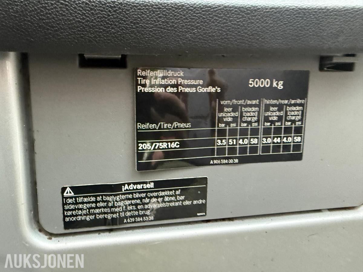 2008 - Mercedes-Benz Sprinter, 515 CDI 3.0-184 D - Personbil