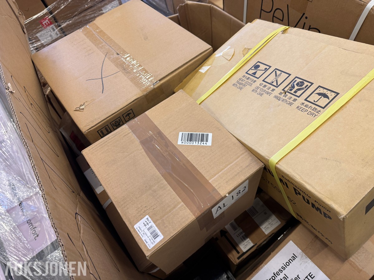 1Pall med dvs Batteri-Forsterker m.m