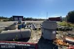 Stor pakke med rør, kummer og diverse materiell