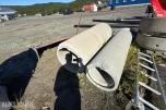 Stor pakke med rør, kummer og diverse materiell