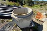 Stor pakke med rør, kummer og diverse materiell