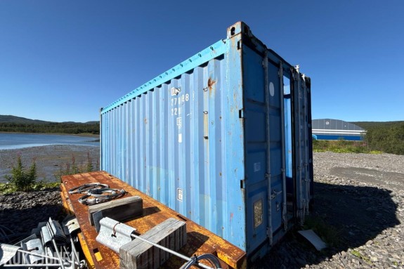 20 fots Container med tak som kan åpnes