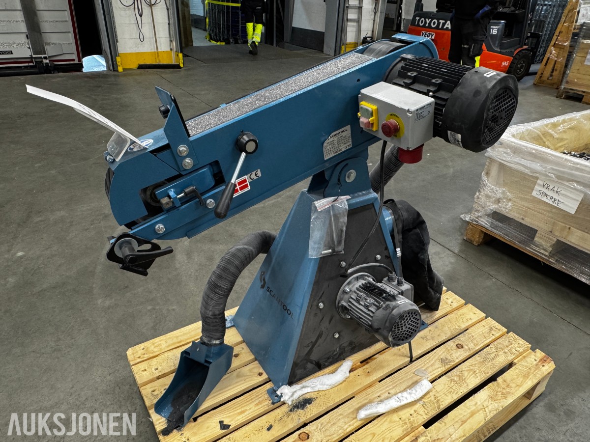 Scantool Båndsliper 75X-2000 med integrert avsug