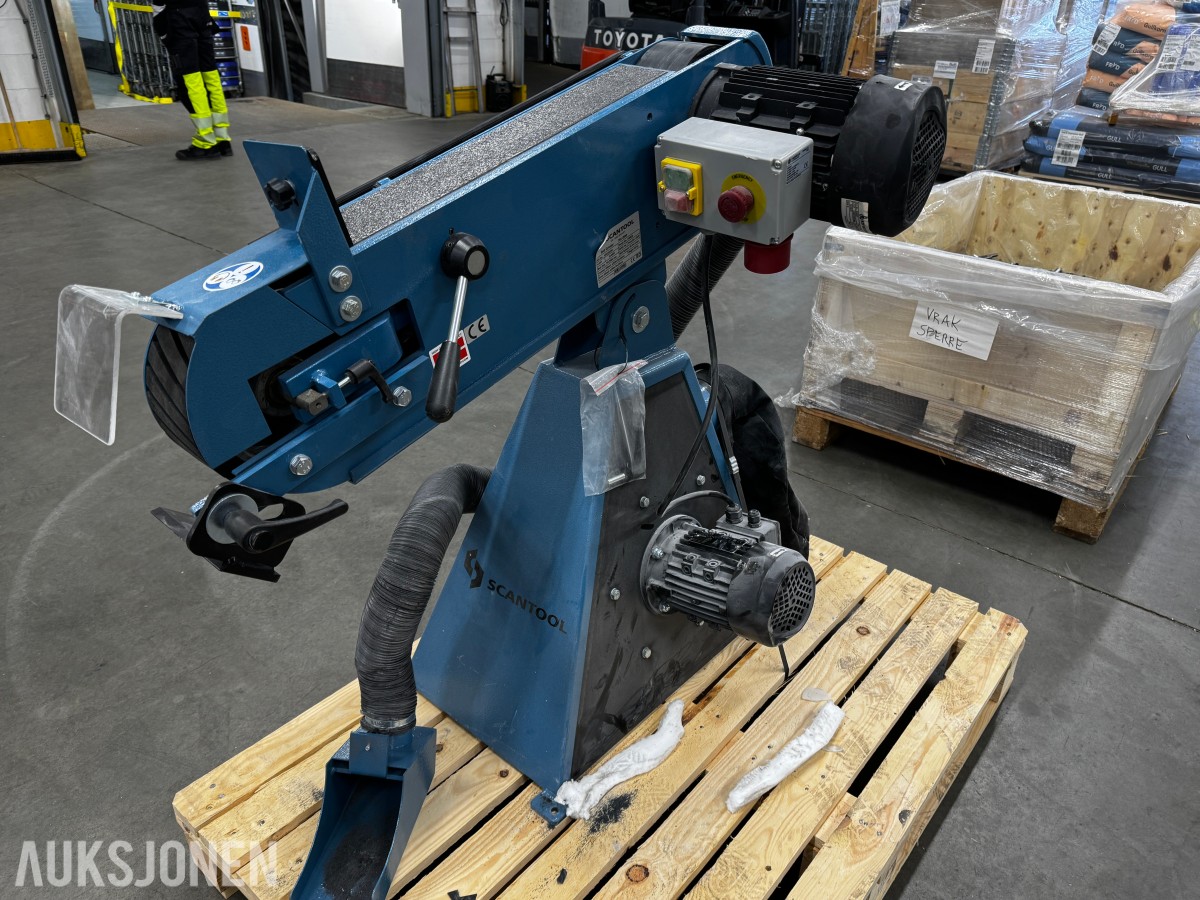 Scantool Båndsliper 75X-2000 med integrert avsug