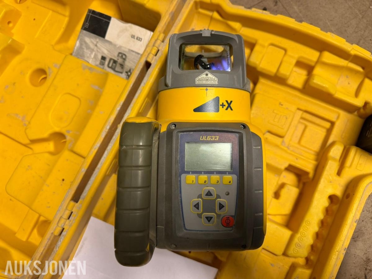 Spectra Precision UL633 rotasjonslaser med RC603 fjernkontroll