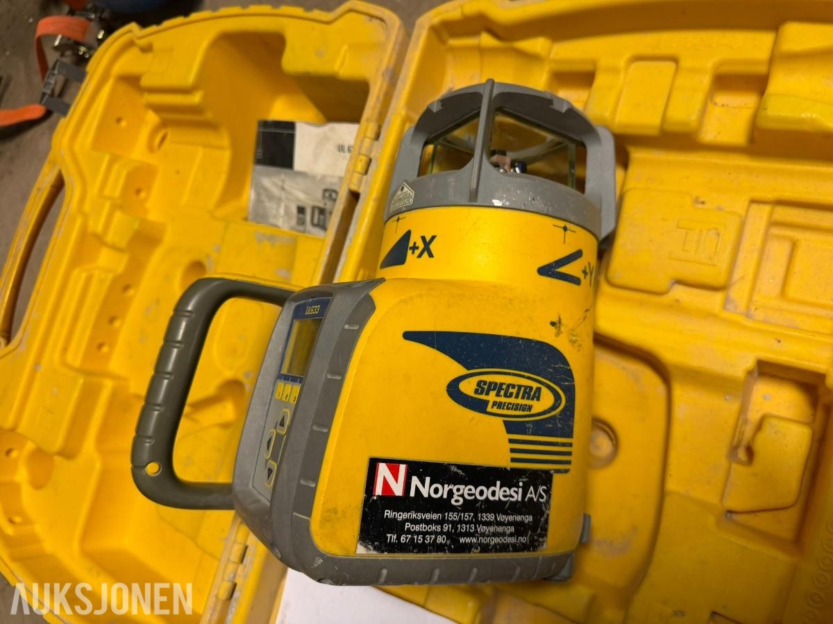 Spectra Precision UL633 rotasjonslaser med RC603 fjernkontroll