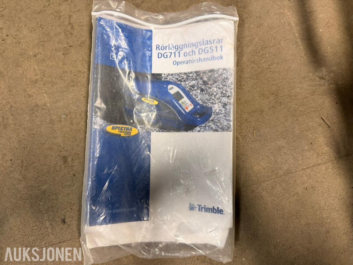 Spectra Precision DG511 rørlaser med transportkoffert