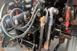 Massey 6455 traktor med frontlaster og ekstra hjulsett 5544 timer